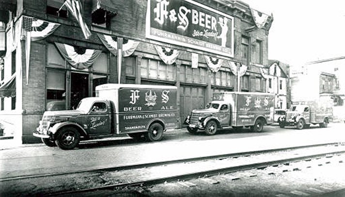 An F&S Beer Delivery truck. Image from http://www.shamokin57.com/fs.htm