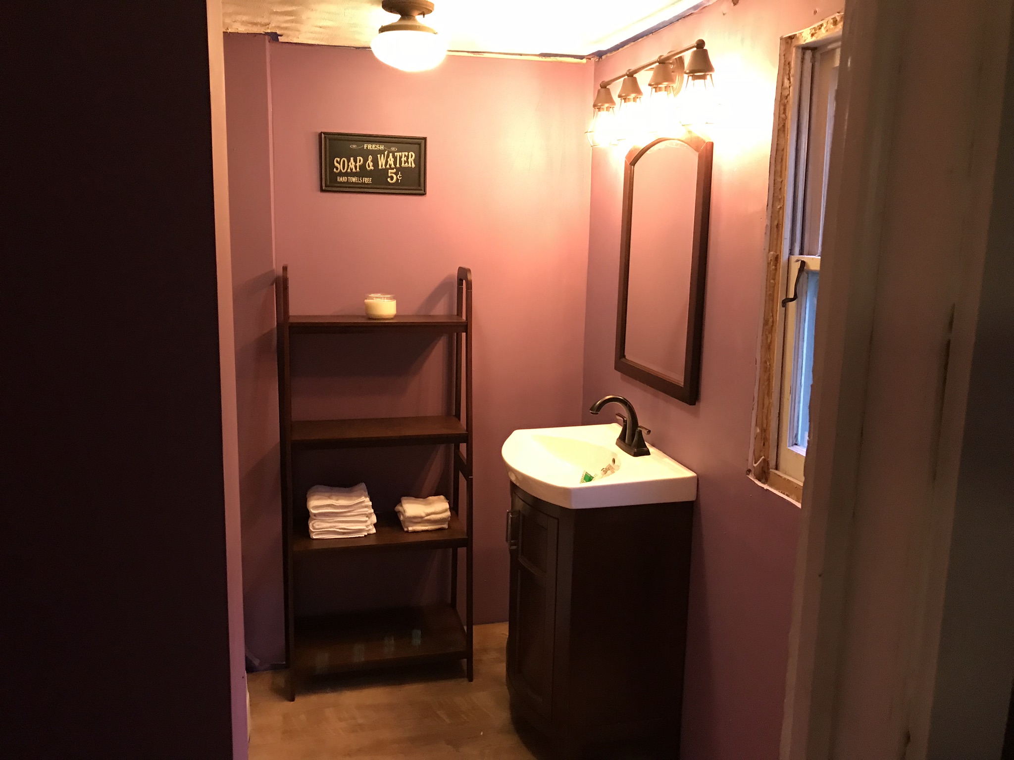 Add New Vanity In Bathroom