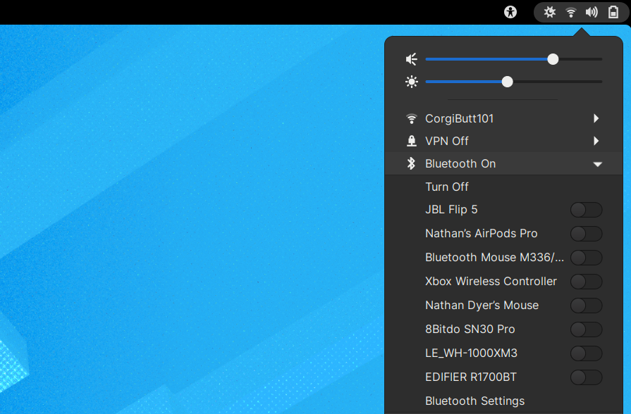 Linux bluetooth discount headphones battery level