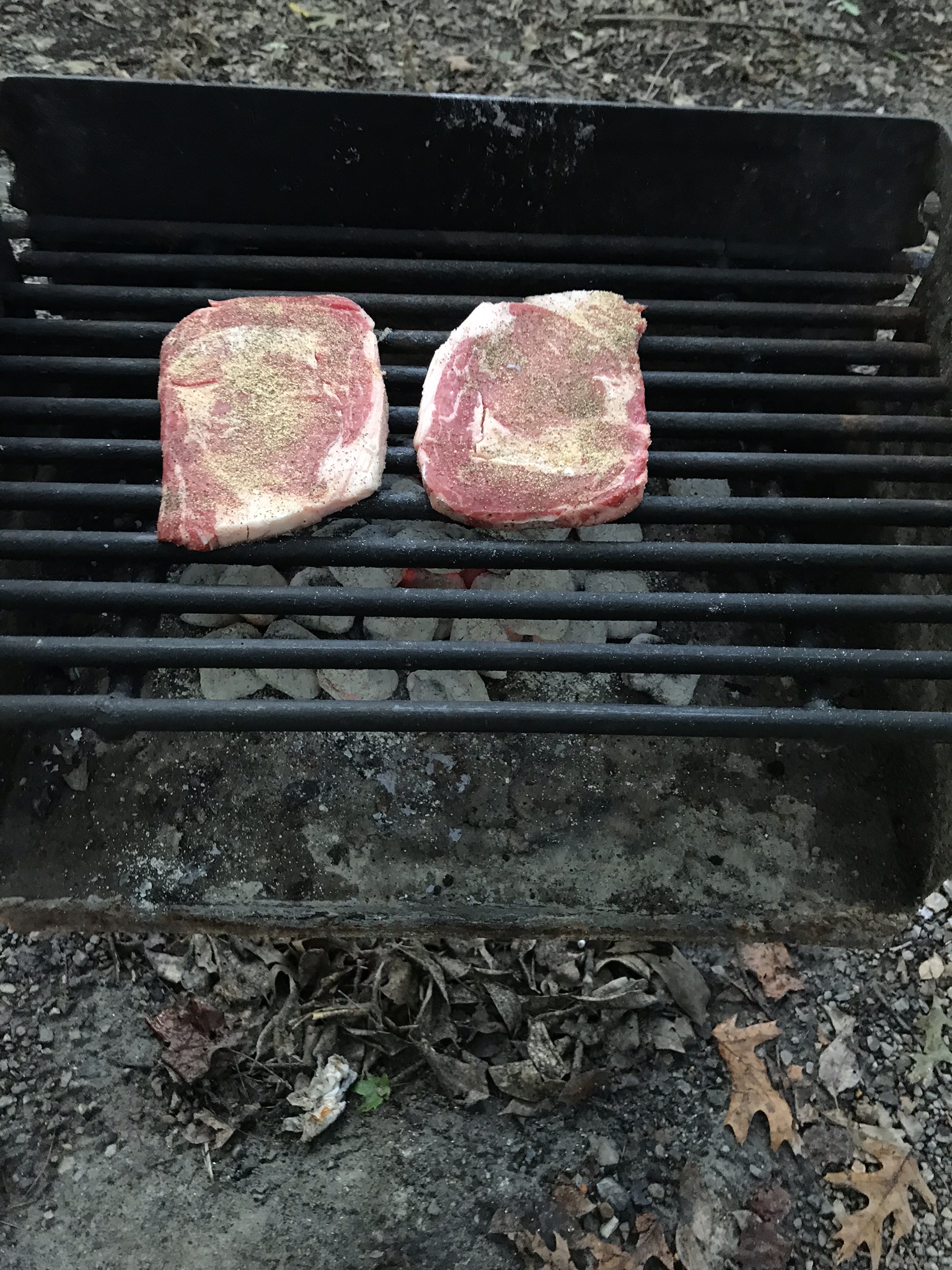 Cooking steaks